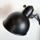 Black Industrial Bauhaus Scissor Wall Lamp from Kaiser Idell, 1930s