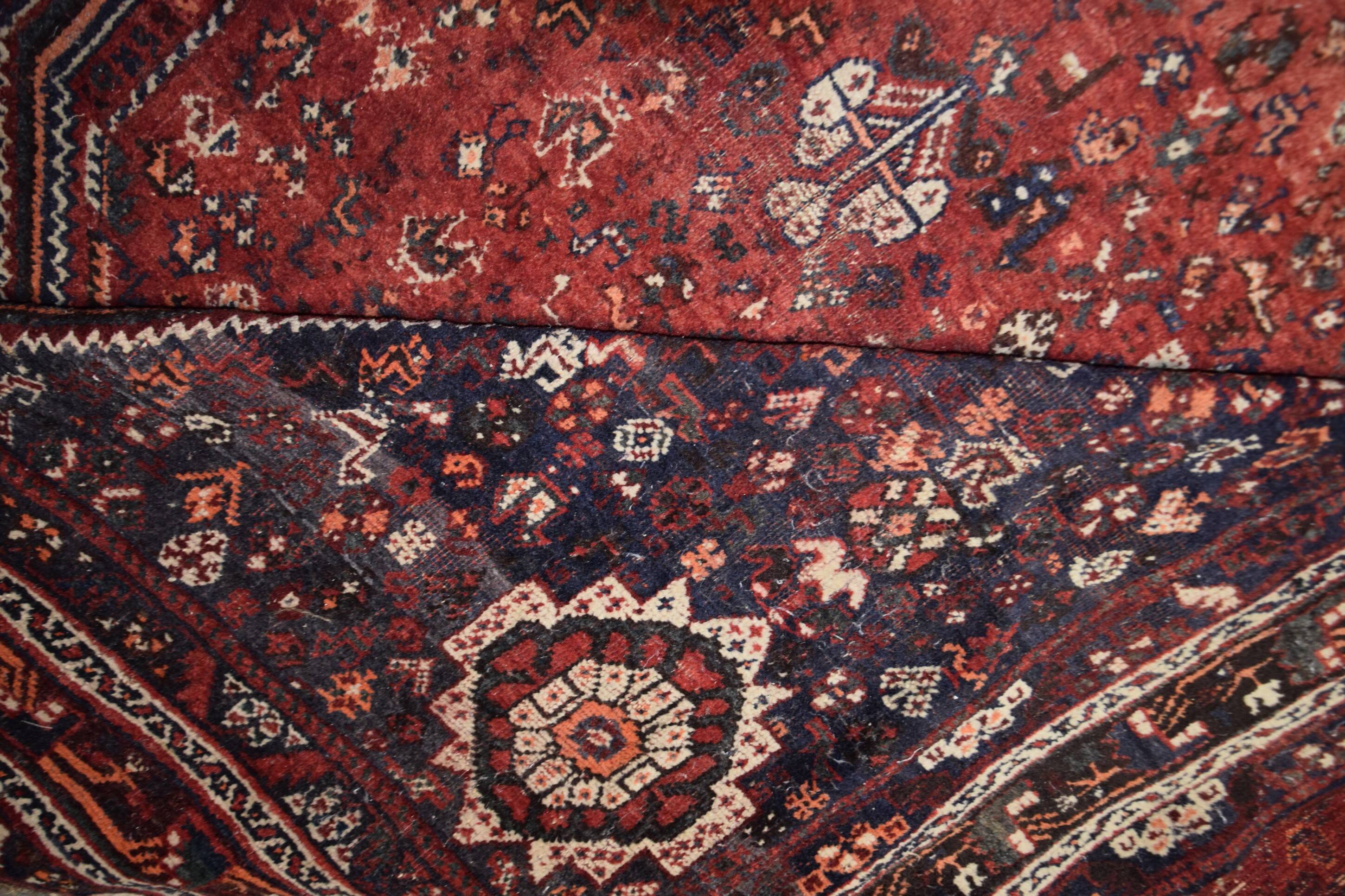 Oriental carpet Iran Shiraz, Gashghaï: 230 x 310 cm