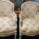 Paire de Fauteuils Bergère style Louis XV