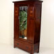 Wardrobe mahogany carved mirror new art