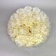 Large flower ceiling light in Murano glass, Ernst Palme, Germany, 1970s