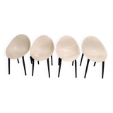 Set of 4 KARTELL Mr. Impossible armchairs