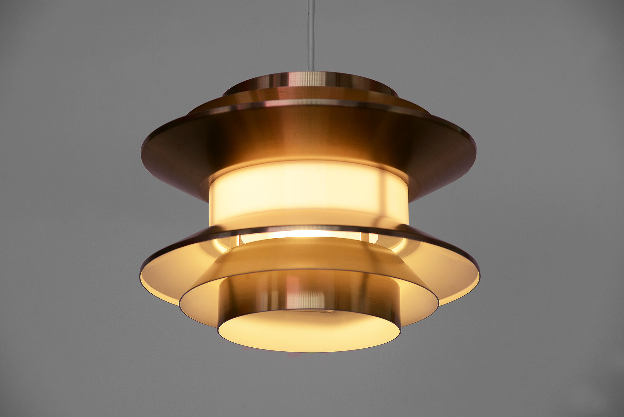 Suspension "Trava" de Carl Thore pour Granhaga Suède des années 1970.