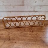 Rattan shelf from the 1960s