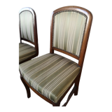 Paire de chaises empire