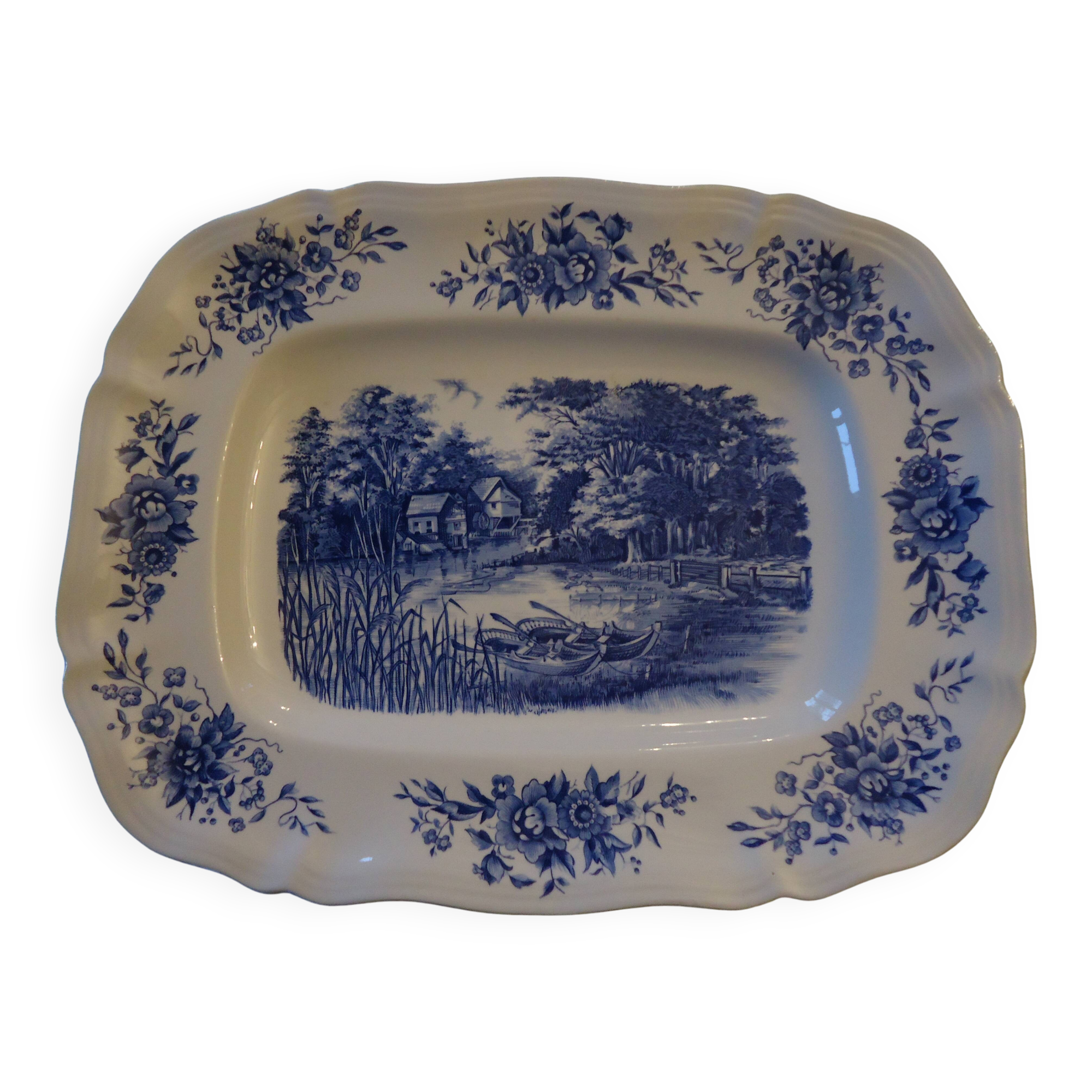 Sarreguemines serving dish “Romantic” model