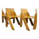 Ensemble de 4 chaises Peota par Gigi Sabadin pour Stilwood