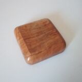 Vintage ashtray in olive wood