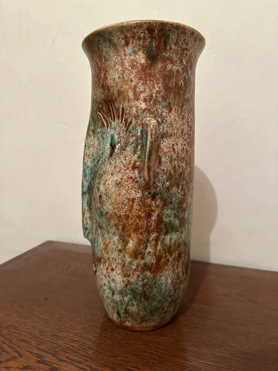 Vase, signed unique piece, by Bernard Buffat