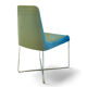 Chaises design Ligne Roset - So par Soda design - velours vert ni