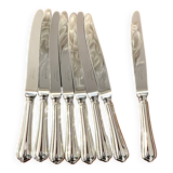 Christofle spatours 8 dessert knives 19.5 cm very good condition