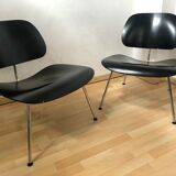 Pair of LCM Eames Vitra armchairs