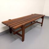 Vintage Scandinavian teak coffee table in the 60s