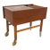 Teak and metal magazine rack, Sweden, 1960