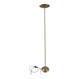 Lampe sur pied dorée