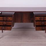 Rosewood desk by Gunnar Nielsen Tibergaard for Tibergaard, 1960s