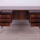 Rosewood desk by Gunnar Nielsen Tibergaard for Tibergaard, 1960s
