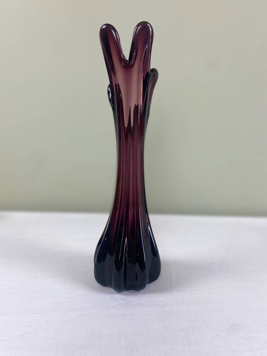 Vintage five-finger vase