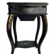Former worker Napoleon III blackened wood mother-of-pearl 19th century