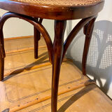 Bistro chair J&J Kohn Austria Art Nouveau canning and bentwood