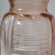 Vase en verre orange