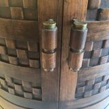 Circular art deco bar