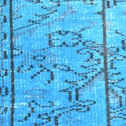 2x9 Vintage Light Blue Kitchen Runner Rug, 65x276Cm