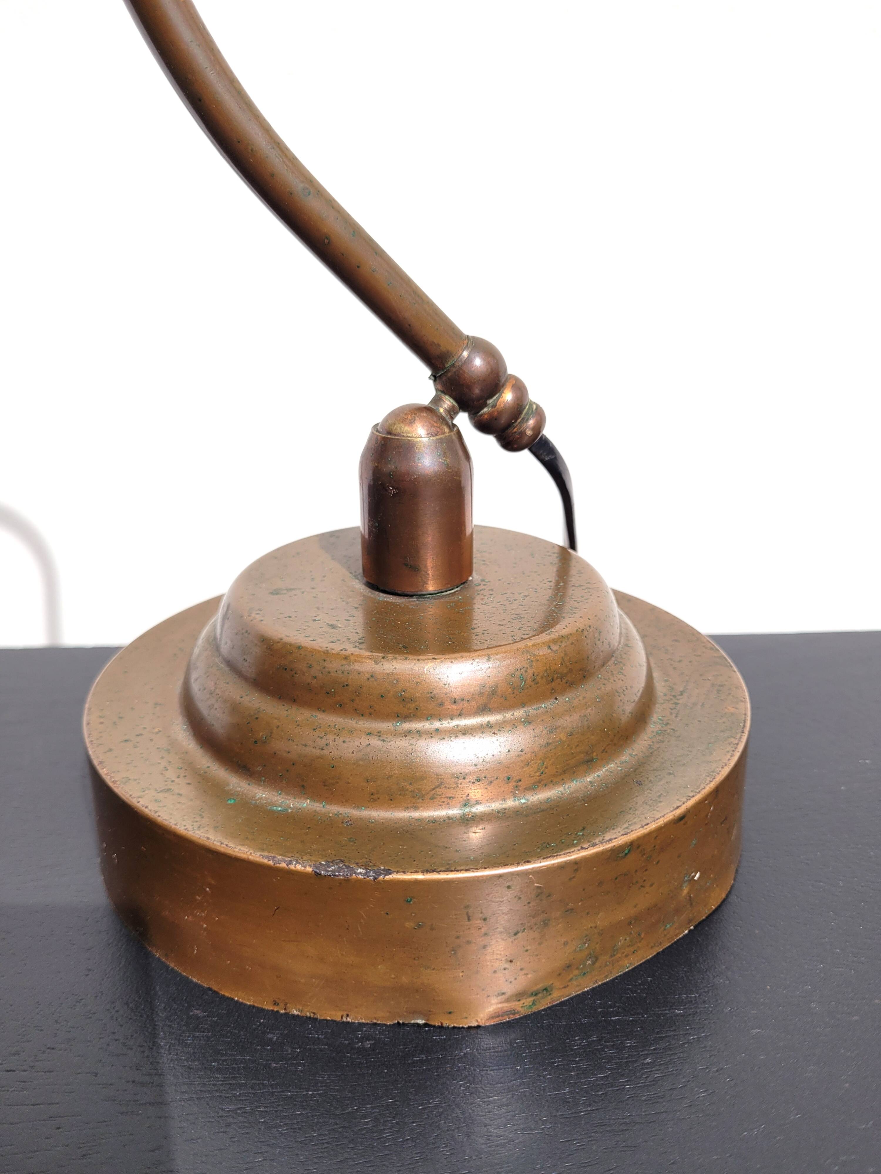 Banker desk piano lamp