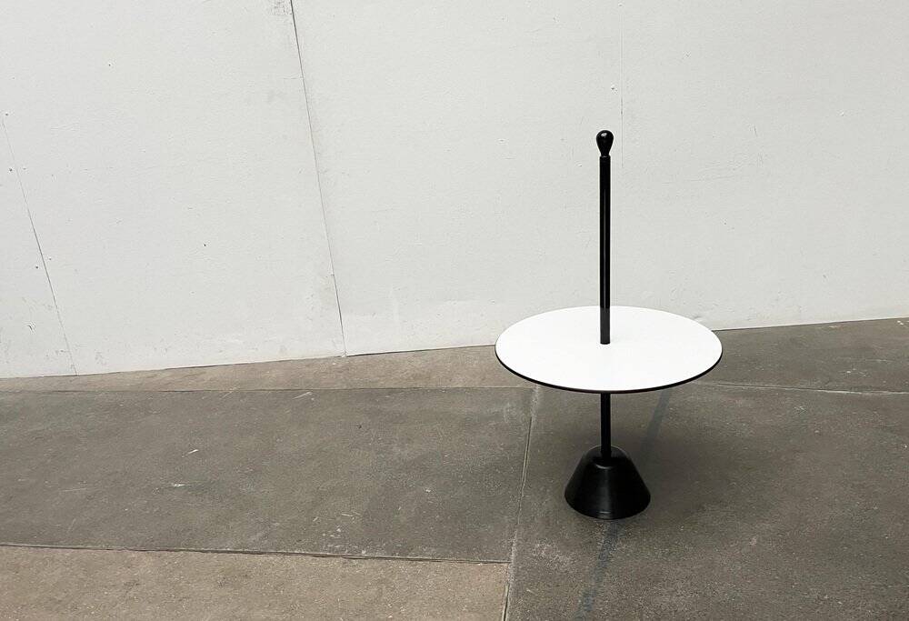 Postmodern vintage side table model Servomuto by Achille Castiglioni for Zanotta, 1970s.