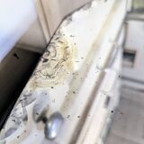 1930s beveled octagonal mirror