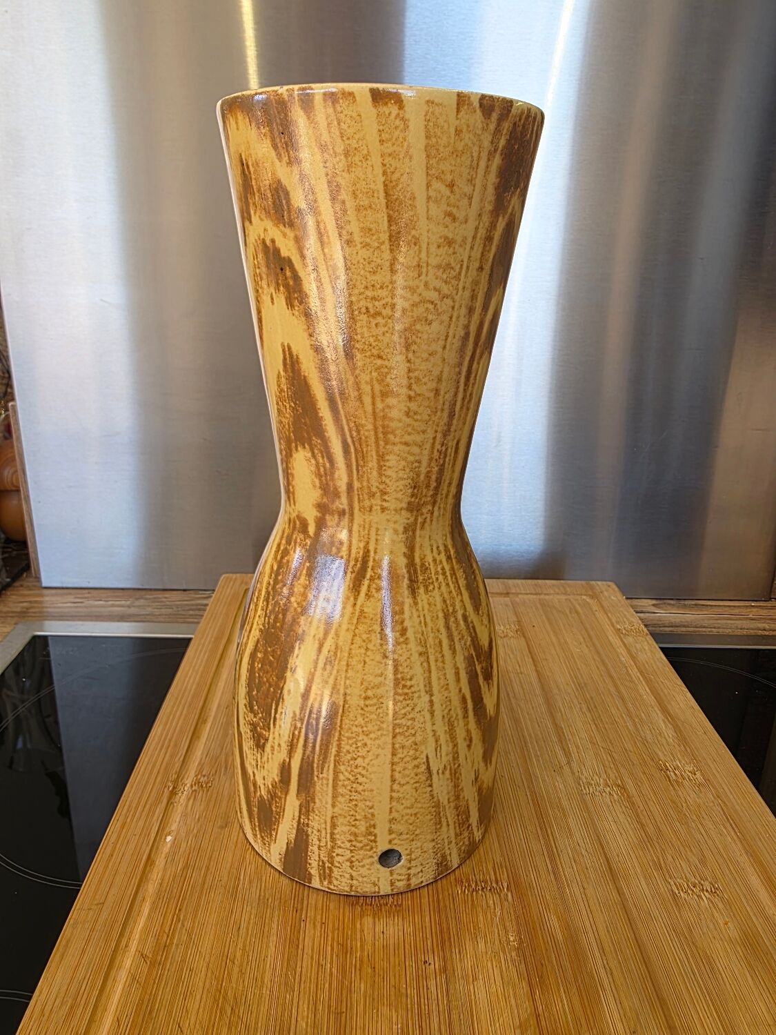 Large Footed Lamp or Sculptural Vase - Robert DUPANIER - Vallauris