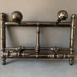 Wall-mounted coat rack in wood 1900