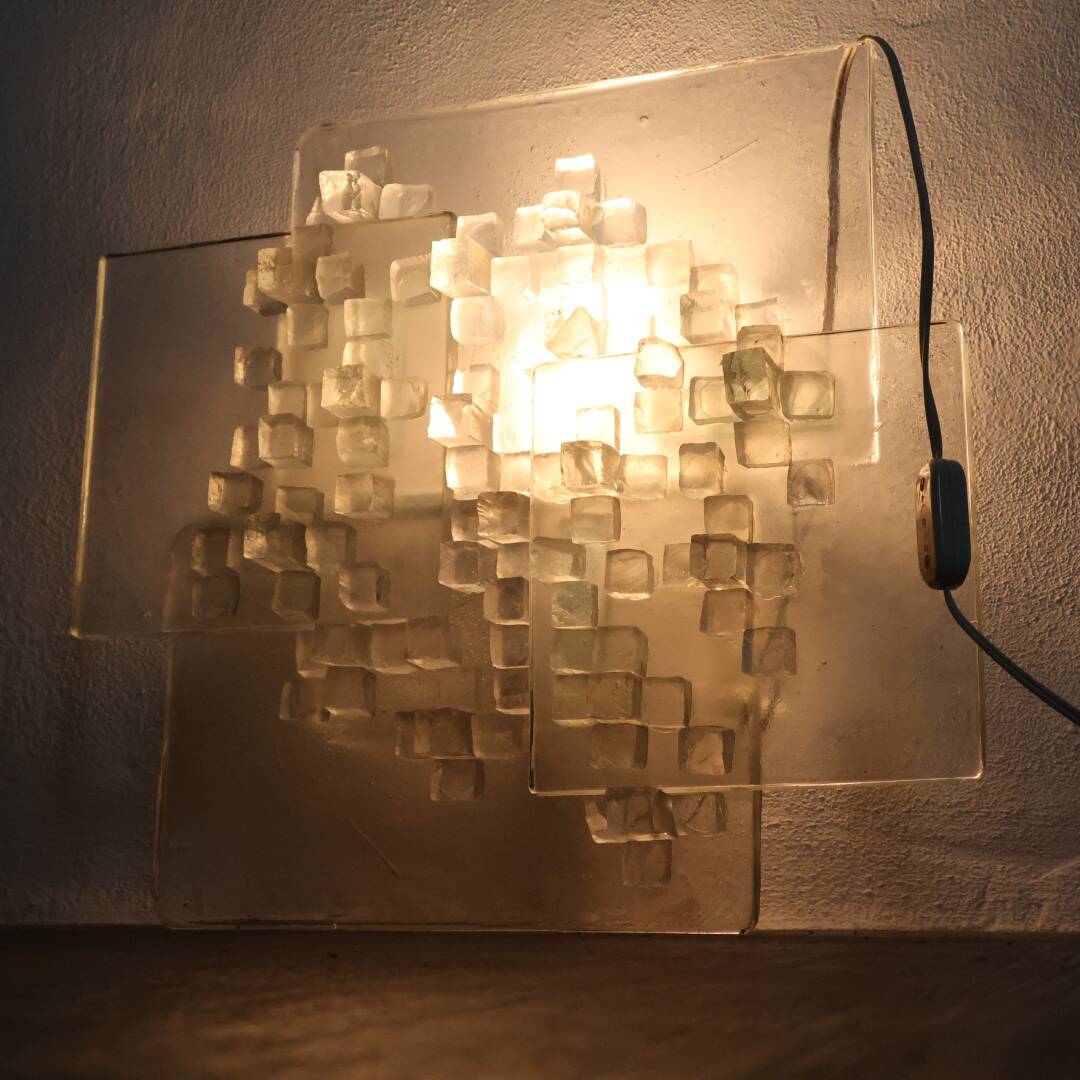Wall Lamp Poliarte Model Pavo Albano Poli Design 1970