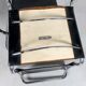 Set of 4 B33 leather chairs by Marcel Breuer, Thonet edition 1930