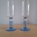 2 verres à champagne, Bormioli Rocco