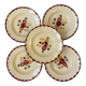 Set de 5 assiettes creuses « Agen » par Longchamp