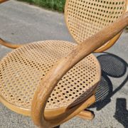 Thonet 5501 curved wood armchair