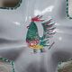 Vallauris - Stylised polychrome rooster cut - Stoneware - Quadrilobed dish