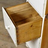 Solid pine chest of drawers with 4 drawers, 1910s