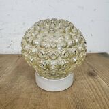 Applique murale vintage en porcelaine blanche, années 1970