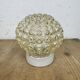 Vintage White Porcelain Wall Light, 1970s