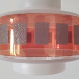Ceiling lamp in opaline 60s