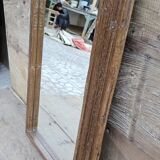 Burmese teak mirror