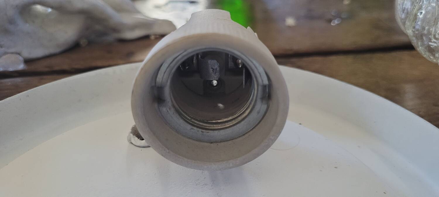 Large 70s ceiling or wall light