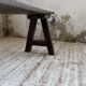 Oak farm bench 1950 220cm