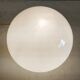 Table lamp globe opaline XXL diameter 30 cm - mid 20th century