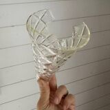 Vintage crystal pendant chandelier
