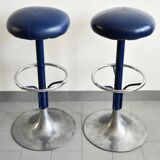 Pair of vintage 1970s bar stools