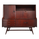 Vintage enfilade Louis van Teeffelen for Wébé, secret buffet cabinet.