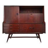 Vintage enfilade Louis van Teeffelen for Wébé, secret buffet cabinet.